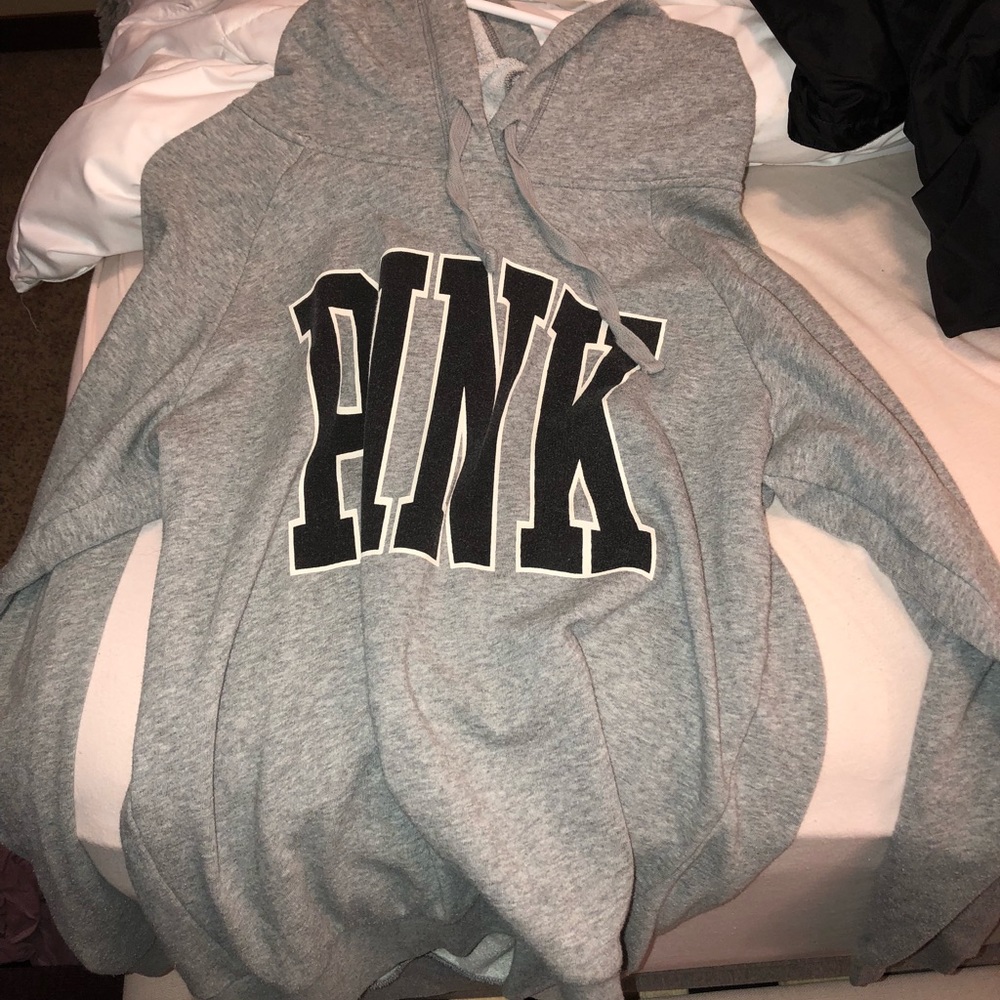 VS Pink oversized hoodie